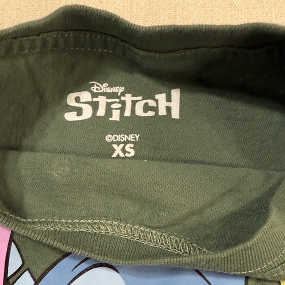 Disney Stitch Short Sleeve Tees - Green and Blue - Picture 6 of 10